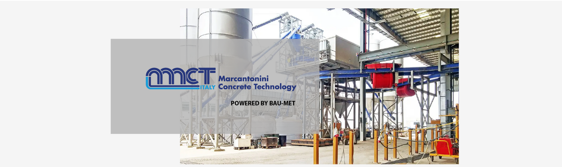Bau-Met aloittaa yhteistyön italialaisen betoniasemavalmistaja MCT Marcantoninin kanssa