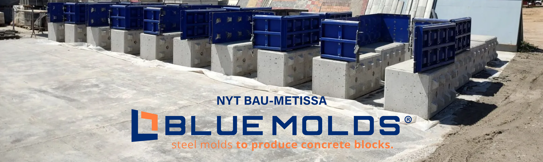 Uusi yhteistyökumppanimme Blue Molds – muotit legoharkkojen valmistukseen