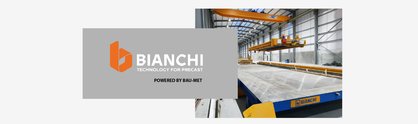 Bianchi betonielementtien tuotantolinjat