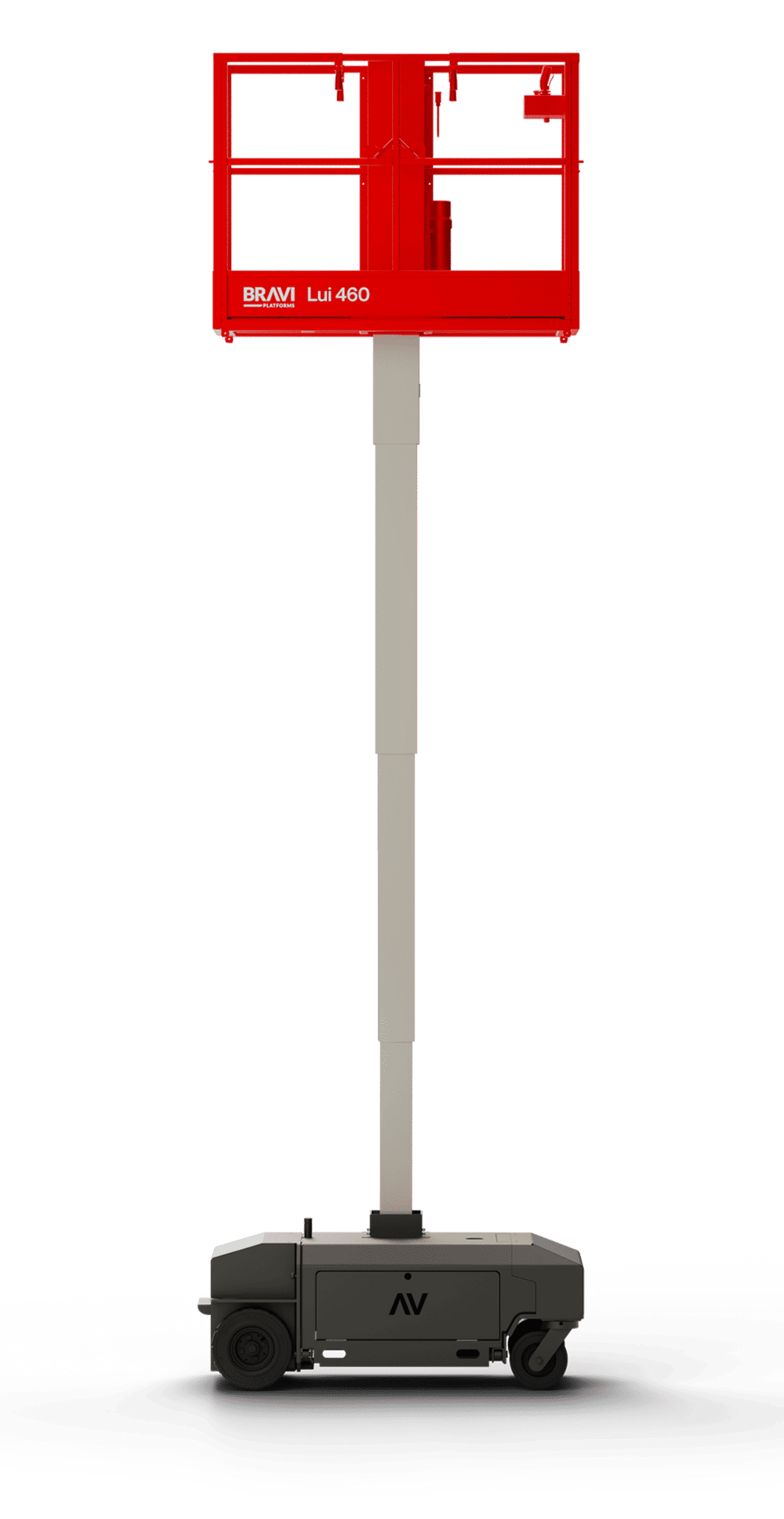 Braviisol Lui 460 henkilönostin pylväsnostin Bau-Met Oy