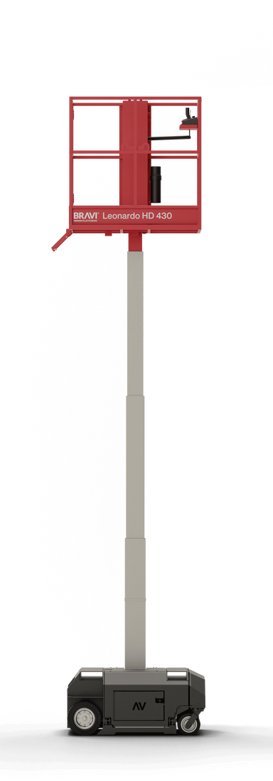 Bravi Leonardo HD430 pylväsnostin henkilönostin Bau-Met Oy