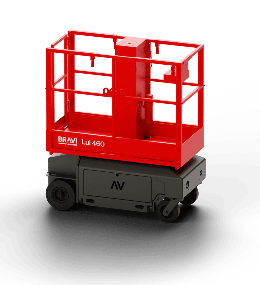 Braviisol Lui 460 henkilönostin pylväsnostin Bau-Met Oy