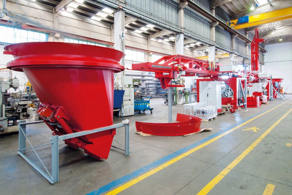 MCT irrotettava betonin purkuastia (purkukuuppa) BR Bau-Met Oy