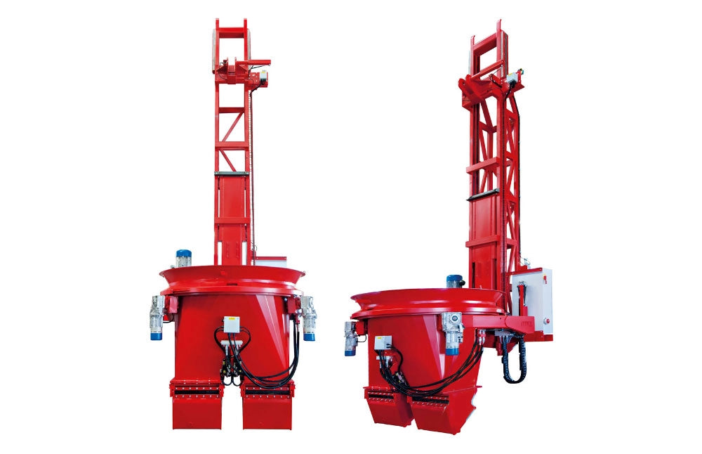 MCT irrotettava betonin purkuastia (purkukuuppa) BR Bau-Met Oy