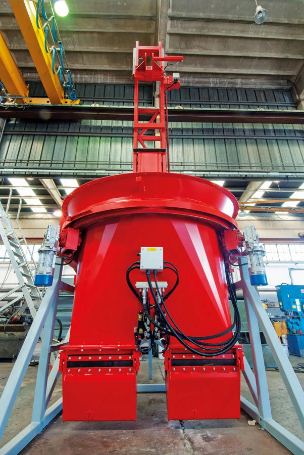 MCT irrotettava betonin purkuastia (purkukuuppa) BR Bau-Met Oy