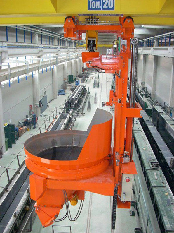 MCT irrotettava betonin purkuastia (purkukuuppa) BR Bau-Met Oy