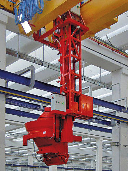 MCT irrotettava betonin purkuastia (purkukuuppa) BR Bau-Met Oy
