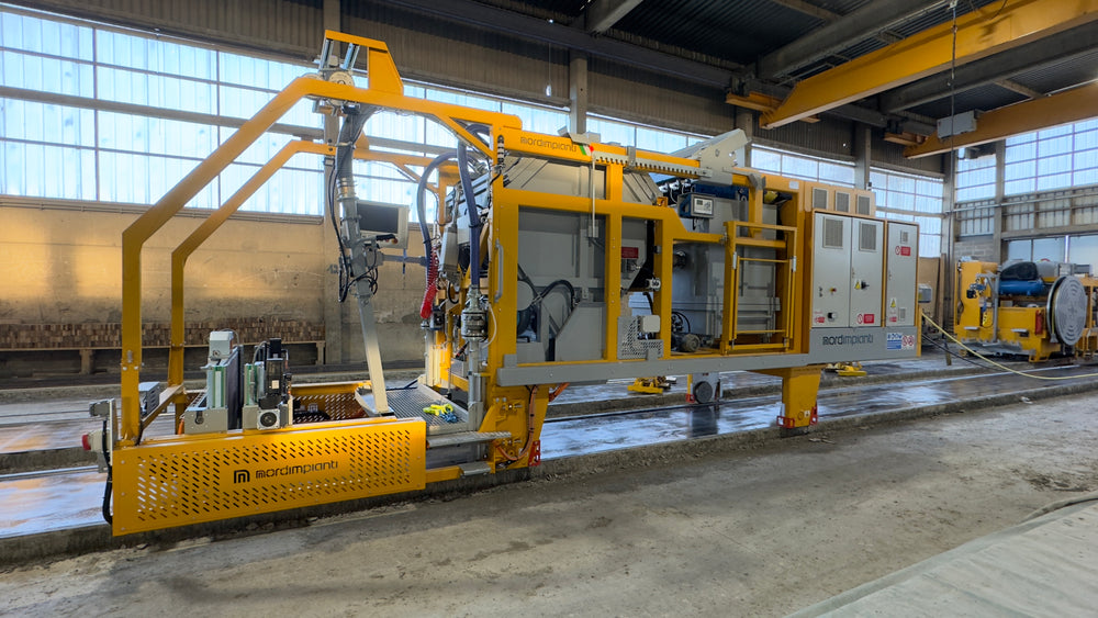 Nordimpianti semiautomaattinen betoni-imuri Bau-Met Oy