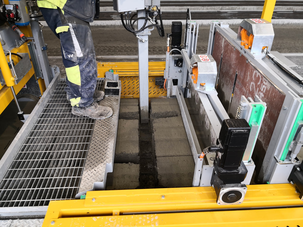 Nordimpianti semiautomaattinen betoni-imuri Bau-Met Oy