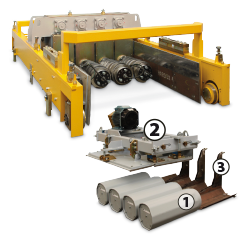 Nordimpianti Extruder Series EVO ontelovalukoneet Bau-Met Oy