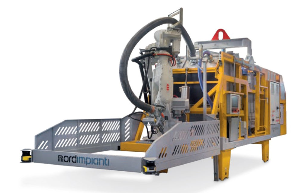 Nordimpianti automaattinen betoni-imuri Bau-Met Oy