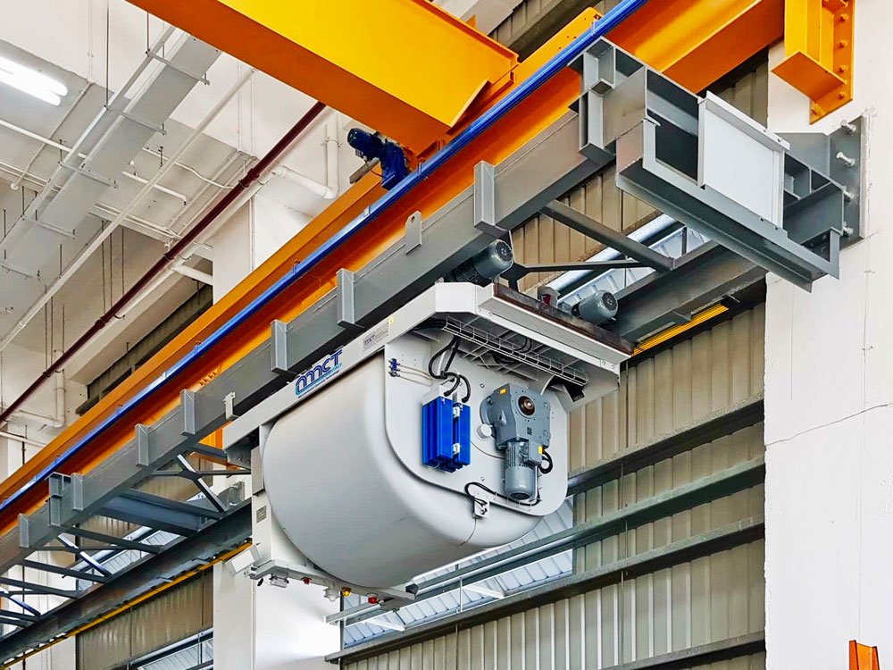 MCT AV lentävä betonin siirtokuuppa Bau-Met Oy