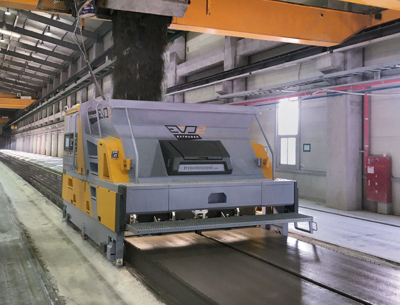 Nordimpianti EVO2 Extruder ontelovalukone Bau-Met Oy